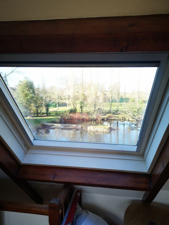 vue sur l'étang vue sur l'étang