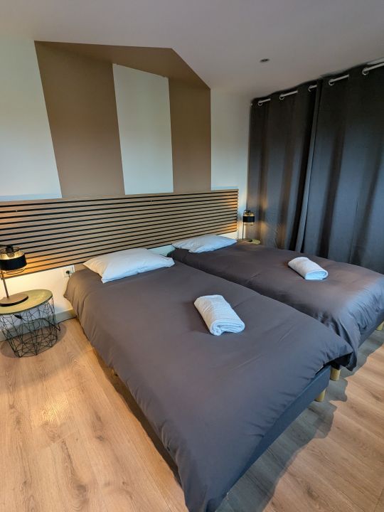 chambre 2 personnes : version 2 lits simples chambre 2 personnes : version 2 lits simples